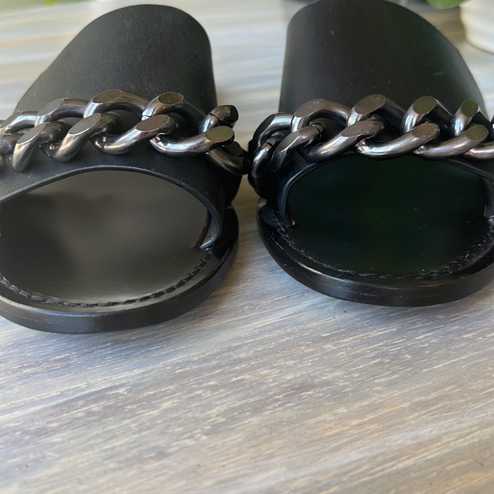 Thomas Wylde Maison Razor Chained Link Sandals - Picture 12 of 12